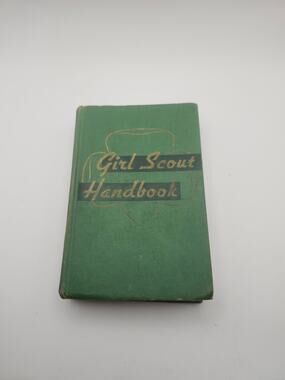 Vintage 1947 Girl Scout Handbook Intermediate Program First Edition Hardcover